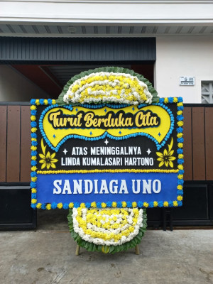 Papan Bunga Duka di Bilalang